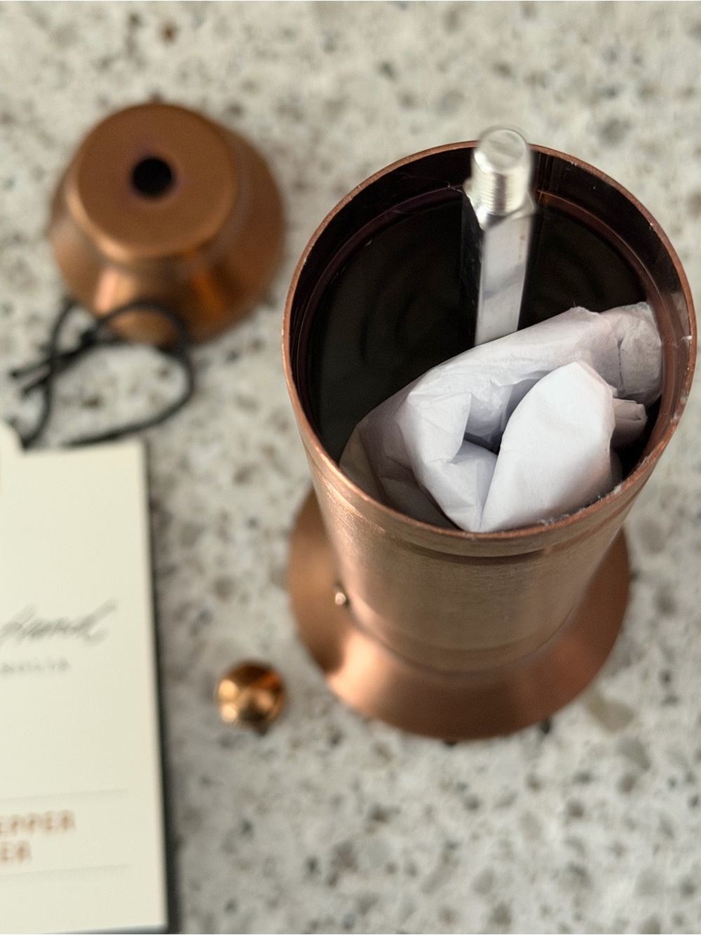 Hearth & Hand Magnolia copper salt & pepper grinders - Picture 7 of 8